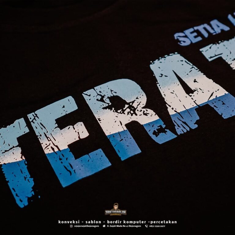 KAOS BERKUALITAS DI BOJONEGORO