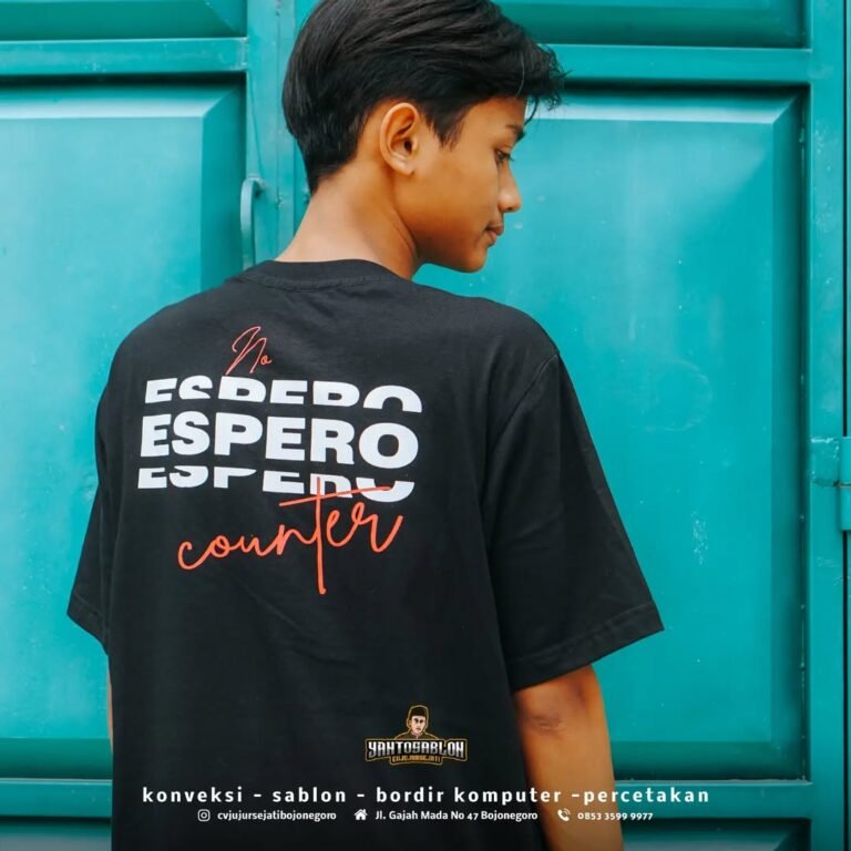 KAOS BERKUALITAS DI BOJONEGORO